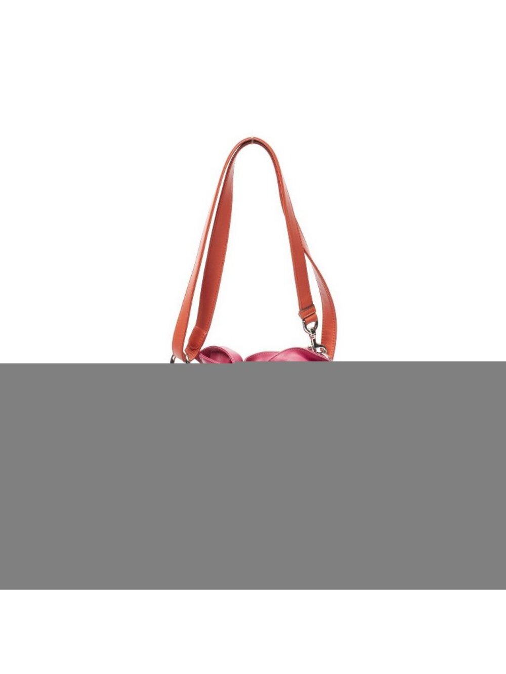 Loewe Medium Tassel Flamenco Bag Fuchsia Pink Orange Calfskin Leather